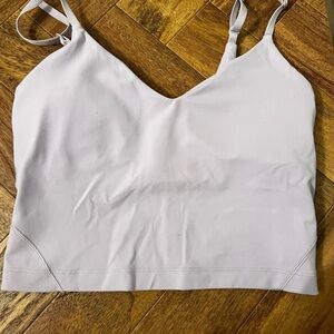 Lululemon Lilac Purple align crop top